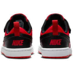 NIKE Court Borough Low Recraft Sneaker Jungen 600 - university red/black-white 28