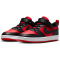 NIKE Court Borough Low Recraft Sneaker Jungen 600 - university red/black-white 35