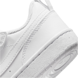 NIKE Court Borough Low Recraft Sneaker Kinder 106 - white/white-white 27.5