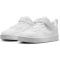 NIKE Court Borough Low Recraft Sneaker Kinder 106 - white/white-white 27.5