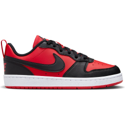 NIKE Court Borough Low Recraft Sneaker Kinder 600 - university red/black-white 35.5
