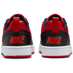 NIKE Court Borough Low Recraft Sneaker Kinder 600 - university red/black-white 35.5