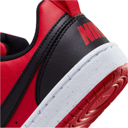 NIKE Court Borough Low Recraft Sneaker Kinder 600 - university red/black-white 35.5