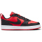 NIKE Court Borough Low Recraft Sneaker Kinder 600 - university red/black-white 35.5