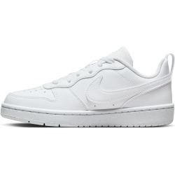 NIKE Court Borough Low Recraft Sneaker Kinder 106 - white/white-white 36
