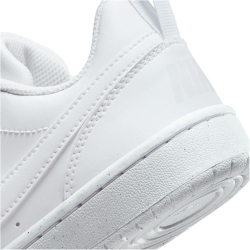 NIKE Court Borough Low Recraft Sneaker Kinder 106 - white/white-white 36