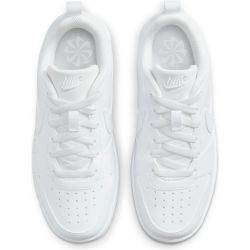 NIKE Court Borough Low Recraft Sneaker Kinder 106 - white/white-white 36.5