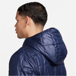 NIKE Paris Saint-Germain Fleece Steppjacke gefüttert Herren 498 - blackened blue/gold suede S