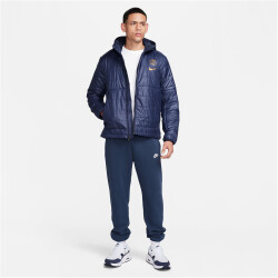 NIKE Paris Saint-Germain Fleece Steppjacke gefüttert Herren 498 - blackened blue/gold suede S