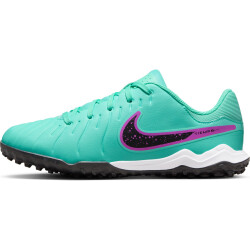 NIKE Jr. Tiempo Legend 10 Academy TF Multinocken-Fußballschuhe Jungen 300 - hyper turq/black-fuchsia dream 33.5