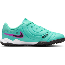 NIKE Jr. Tiempo Legend 10 Academy TF Multinocken-Fu&szlig;ballschuhe Jungen 300 - hyper turq/black-fuchsia dream 35
