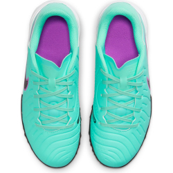 NIKE Jr. Tiempo Legend 10 Academy TF Multinocken-Fu&szlig;ballschuhe Jungen 300 - hyper turq/black-fuchsia dream 35