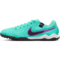 NIKE Tiempo Legend 10 Pro TF Multinocken-Fu&szlig;ballschuhe 300 - hyper turq/black-fuchsia dream 39