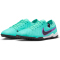 NIKE Tiempo Legend 10 Pro TF Multinocken-Fu&szlig;ballschuhe 300 - hyper turq/black-fuchsia dream 39