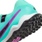 NIKE Tiempo Legend 10 Pro TF Multinocken-Fu&szlig;ballschuhe 300 - hyper turq/black-fuchsia dream 40