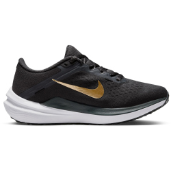 NIKE Winflo 10 Laufschuhe Damen 005 - anthracite/metallic gold-black-white 35.5