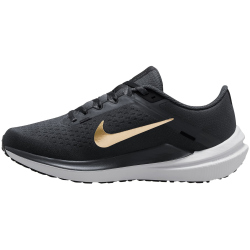 NIKE Winflo 10 Laufschuhe Damen 005 - anthracite/metallic gold-black-white 38.5