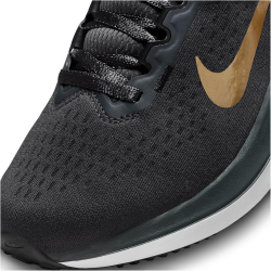 NIKE Winflo 10 Laufschuhe Damen 005 - anthracite/metallic gold-black-white 38.5