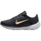NIKE Winflo 10 Laufschuhe Damen 005 - anthracite/metallic gold-black-white 38.5