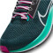 NIKE Pegasus 40 Laufschuhe Damen 301 - deep jungle/metallic silver-black-white 36