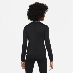 NIKE Therma-FIT One Langarmshirt Mädchen 010 - black/white S (128-137 cm)