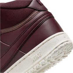 NIKE Court Vision Mid-Top Winterschuhe Herren 600 - burgundy crush/burgundy crush 38.5