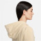 NIKE Sportswear Club Fleece Sweatjacke Damen 126 - sanddrift/white XS