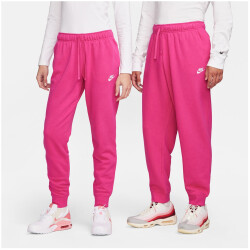 NIKE Sportswear Club Fleece Jogginghose Damen 615 - fireberry/white L
