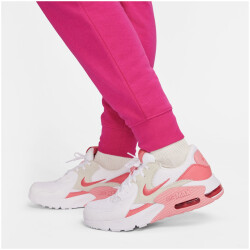 NIKE Sportswear Club Fleece Jogginghose Damen 615 - fireberry/white L