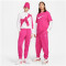 NIKE Sportswear Club Fleece Jogginghose Damen 615 - fireberry/white L