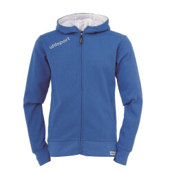 uhlsport Essential Kapuzenjacke blau/weiß XXS (128)