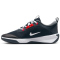 NIKE Omni Multi-Court Laufschuhe Kinder 402 - dark obsidian/white-smoke grey 35.5