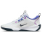 NIKE Omni Multi-Court Laufschuhe Kinder 104 - white/dark obsidian-lt ultramarine 35.5