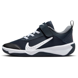 NIKE Omni Multi-Court Sneaker Kinder 402 - dark obsidian/white-smoke grey 30
