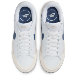 NIKE Court Legacy Lift Sneaker Damen 104 - white/diffused blue-lt orewood brn-sail 35.5