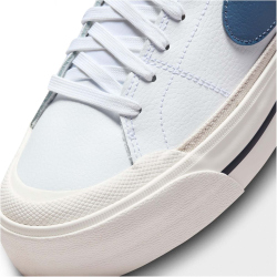 NIKE Court Legacy Lift Sneaker Damen 104 - white/diffused blue-lt orewood brn-sail 35.5