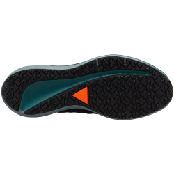 NIKE Air Winflo 9 Shield Fleece Laufschuhe gef&uuml;ttert Herren 002 - black/safety orange-geode teal 41
