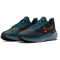 NIKE Air Winflo 9 Shield Fleece Laufschuhe gef&uuml;ttert Herren 002 - black/safety orange-geode teal 41