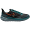 NIKE Air Winflo 9 Shield Fleece Laufschuhe gef&uuml;ttert Herren 002 - black/safety orange-geode teal 41