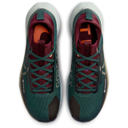 NIKE React Pegasus Trail 4 GORE-TEX wasserfeste Trailrunning Schuhe Herren 302 - deep jungle/khaki-night maroon 40