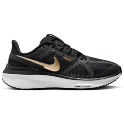 NIKE Structure 25 Laufschuhe Damen 003 - black/metallic gold-white-dk smoke grey 36.5