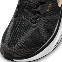 NIKE Structure 25 Laufschuhe Damen 003 - black/metallic gold-white-dk smoke grey 36.5