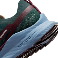 NIKE React Pegasus Trail 4 Trailrunning-Schuhe Damen 301 - deep jungle/night maroon-khaki 37.5