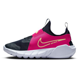 NIKE Flex Runner 2 Laufschuhe Kinder 401 - dark obsidian/lime blast-fireberry-white 36.5