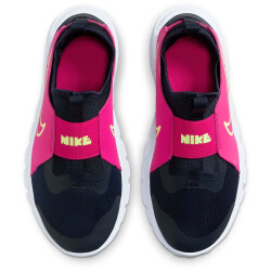 NIKE Flex Runner 2 Laufschuhe Kinder 401 - dark obsidian/lime blast-fireberry-white 36.5