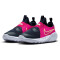 NIKE Flex Runner 2 Laufschuhe Kinder 401 - dark obsidian/lime blast-fireberry-white 36.5