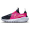 NIKE Flex Runner 2 Laufschuhe Kinder 401 - dark obsidian/lime blast-fireberry-white 36.5