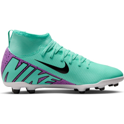 NIKE Jr. Mercurial Superfly 9 Club FG/MG Fu&szlig;ballschuhe Kinder 300 - hyper turq/fuchsia dream-black-white 32