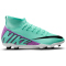 NIKE Jr. Mercurial Superfly 9 Club FG/MG Fu&szlig;ballschuhe Kinder 300 - hyper turq/fuchsia dream-black-white 33
