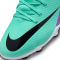NIKE Jr. Mercurial Superfly 9 Club FG/MG Fu&szlig;ballschuhe Kinder 300 - hyper turq/fuchsia dream-black-white 33